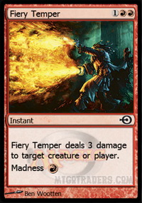 fiery temper