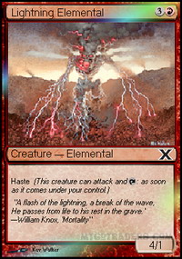 Lightning Elemental *Foil*