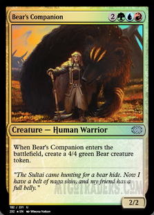 Bear's Companion *Foil*