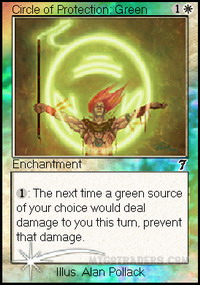 Circle of Protection: Green *Foil*
