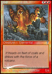 Fire Elemental *Foil*