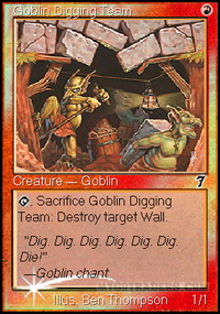 Goblin Digging Team *Foil*
