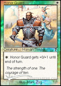 Honor Guard *Foil*