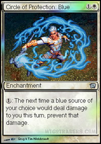 Circle of Protection: Blue *Foil*