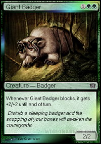 Giant Badger *Foil*