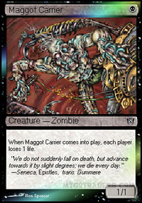 Maggot Carrier *Foil*