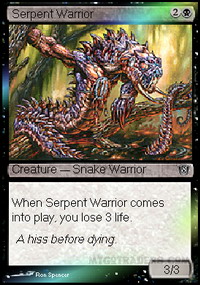Serpent Warrior *Foil*