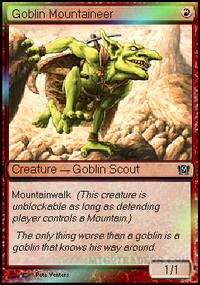 Goblin Mountaineer *Foil*
