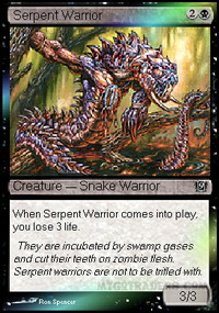 Serpent Warrior *Foil*