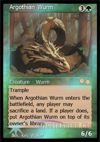 Argothian Wurm *Foil*