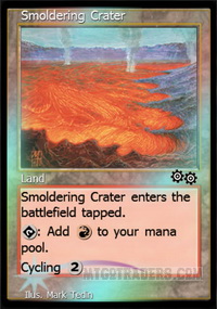 Smoldering Crater *Foil*
