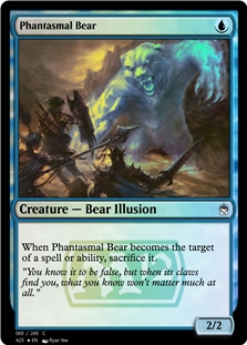Phantasmal Bear *Foil*