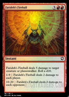 Farideh's Fireball *Foil*