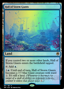 Hall of Storm Giants *Foil*