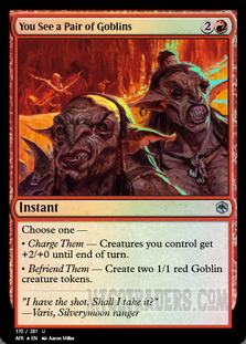 You See a Pair of Goblins *Foil*