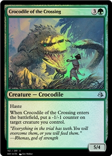 Crocodile of the Crossing *Foil*