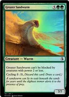 Greater Sandwurm *Foil*