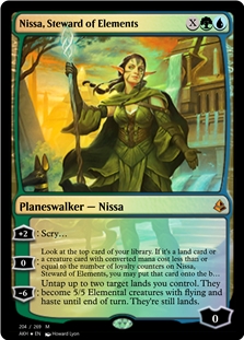 Nissa, Steward of Elements *Foil*