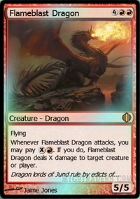 Flameblast Dragon *Foil*