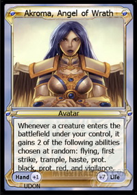 Avatar - Akroma, Angel of Wrath
