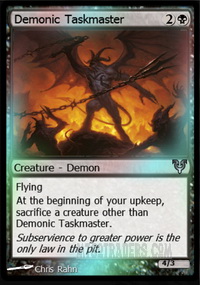 Demonic Taskmaster *Foil*