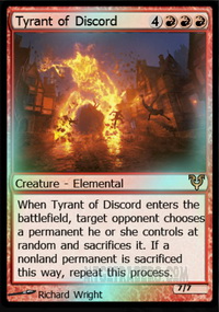 Tyrant of Discord *Foil*