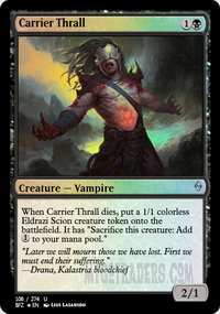 Carrier Thrall *Foil*