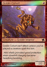 Goblin Cohort *Foil*