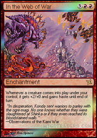 In the Web of War *Foil*