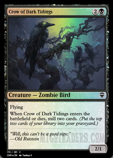 Crow of Dark Tidings *Foil*