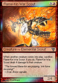 Flame-Kin War Scout *Foil*