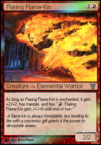 Flaring Flame-Kin *Foil*