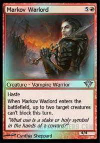 Markov Warlord *Foil*