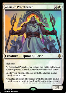 Anointed Peacekeeper *Foil*