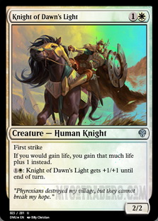Knight of Dawn's Light *Foil*