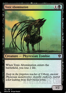 Toxic Abomination *Foil*