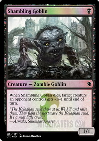 Shambling Goblin *Foil*