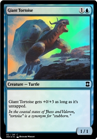 Giant Tortoise *Foil*