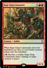 Siege-Gang Commander *Foil*