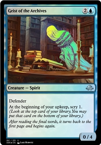 Geist of the Archives *Foil*
