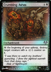 Crumbling Ashes *Foil*