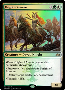 Knight of Autumn *Foil*