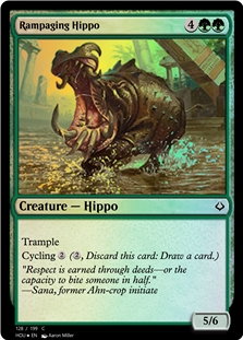 Rampaging Hippo *Foil*