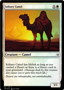 Solitary Camel *Foil*
