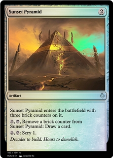 Sunset Pyramid *Foil*