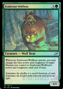 Exuberant Wolfbear *Foil*
