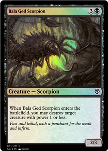 Bala Ged Scorpion *Foil*