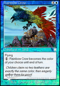 Rainbow Crow *Foil*