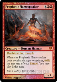 Prophetic Flamespeaker *Foil*