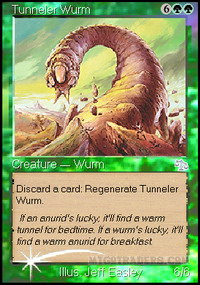 Tunneler Wurm *Foil*